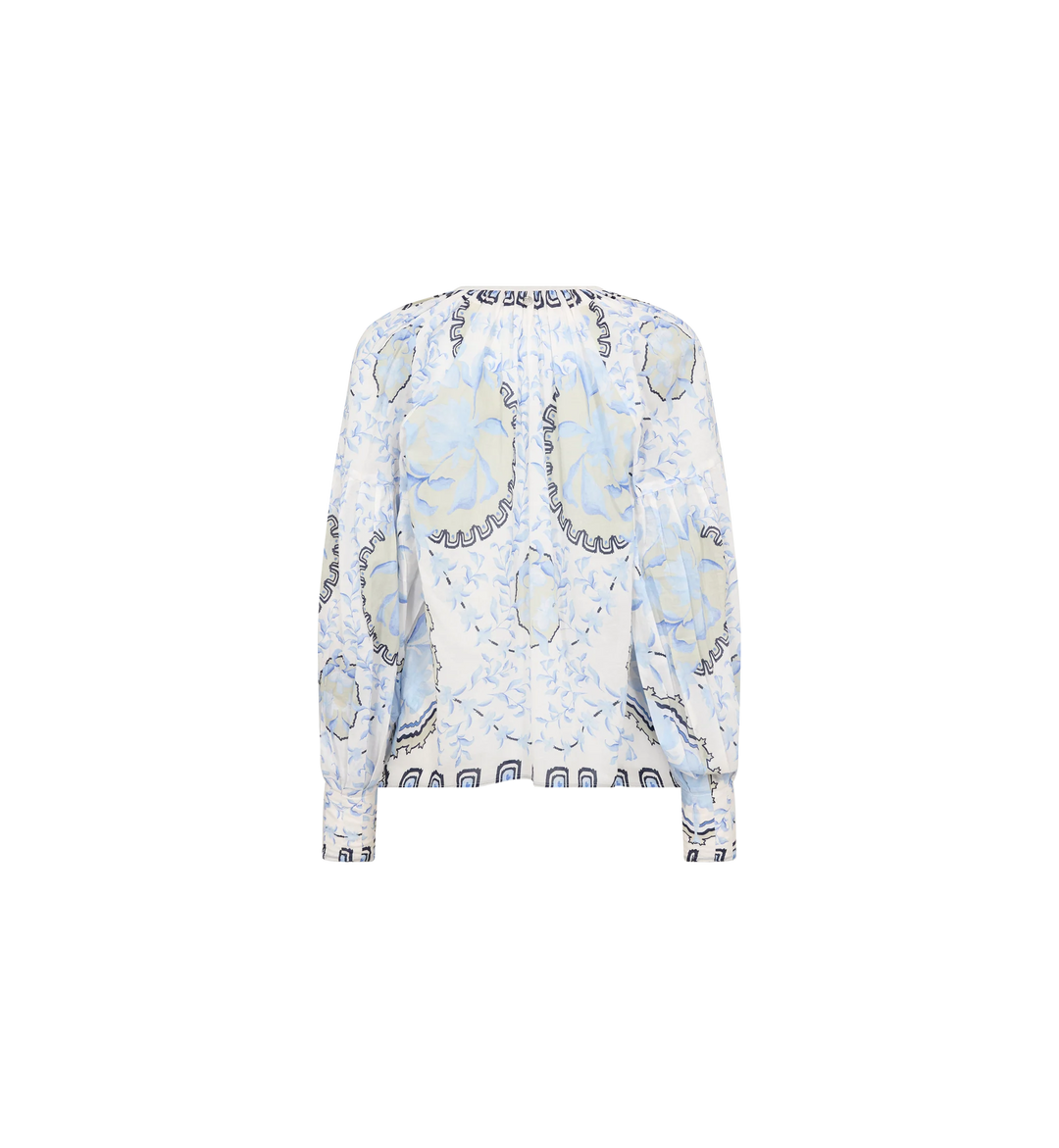 Mos Mosh Wylde Orchid Blouse - Brunnera Blue
