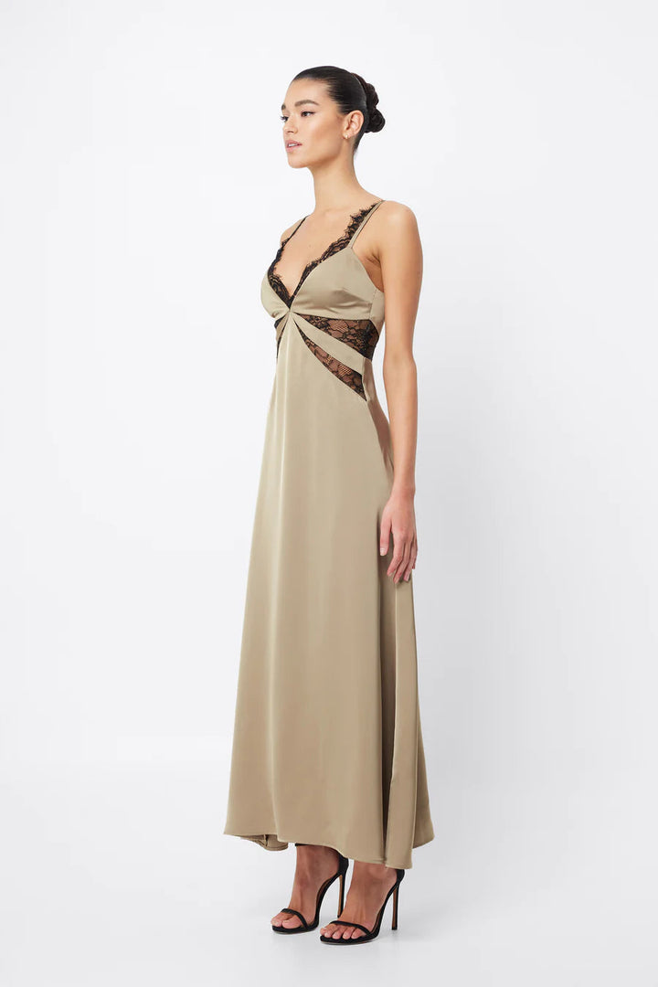 Mossman Adrift Maxi Dress - Mocha - Shop 9