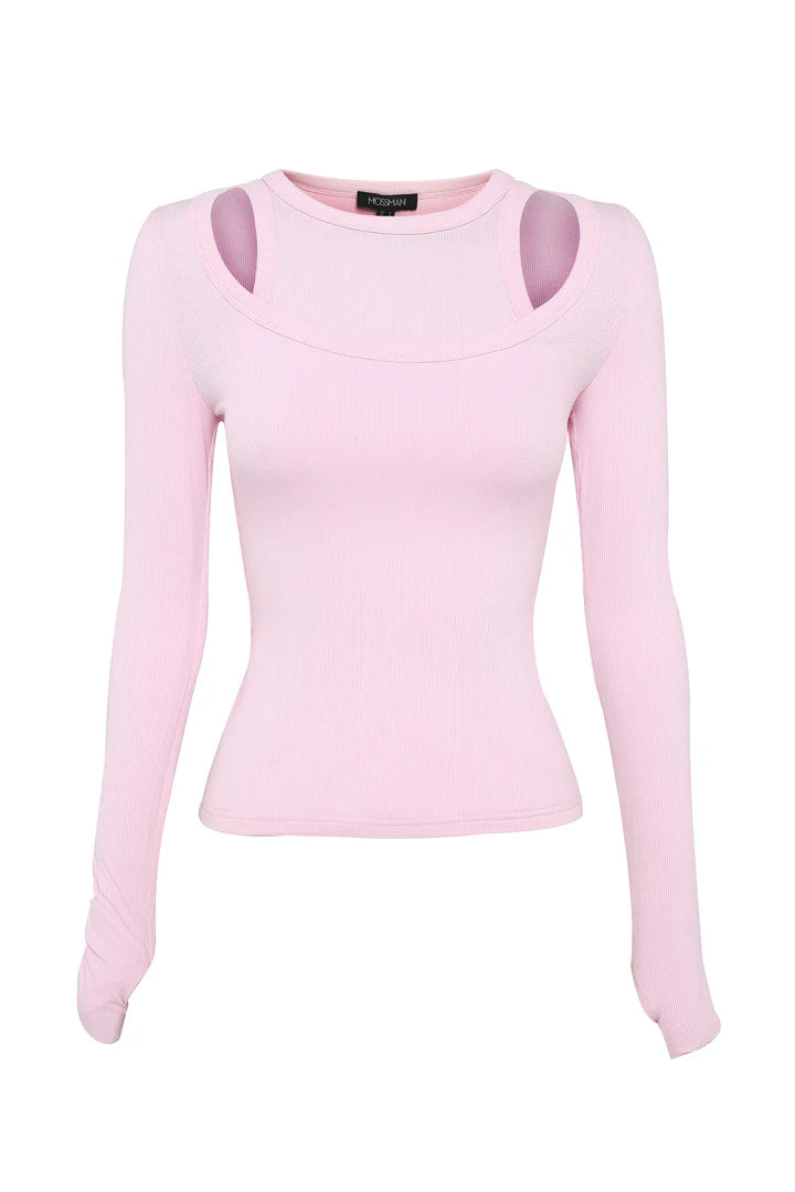 Mossman Laddered Top - Pink (Pre-Order) - Shop 9