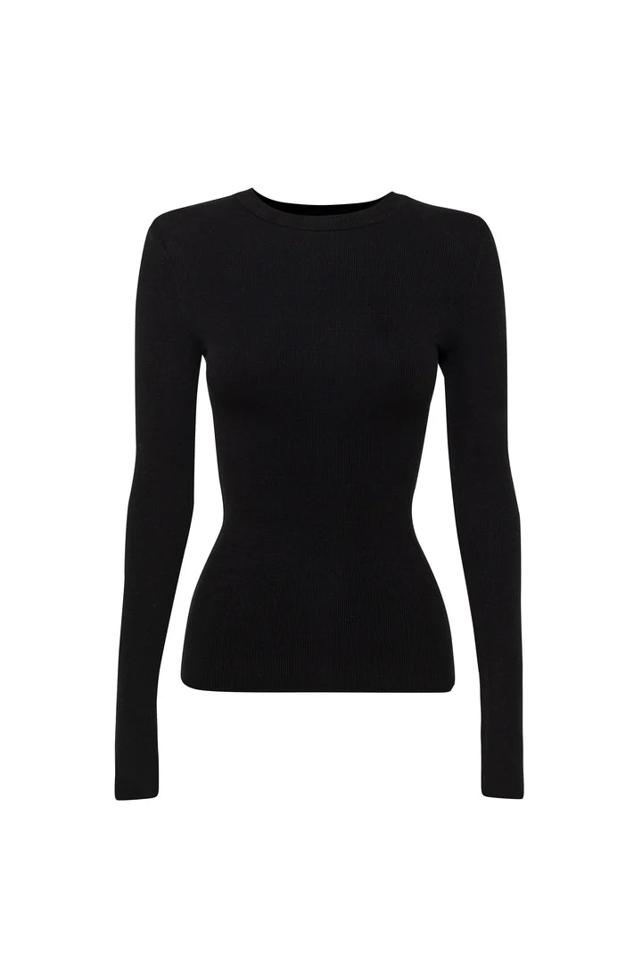 Mossman The Brooklyn Top - Black - Shop 9