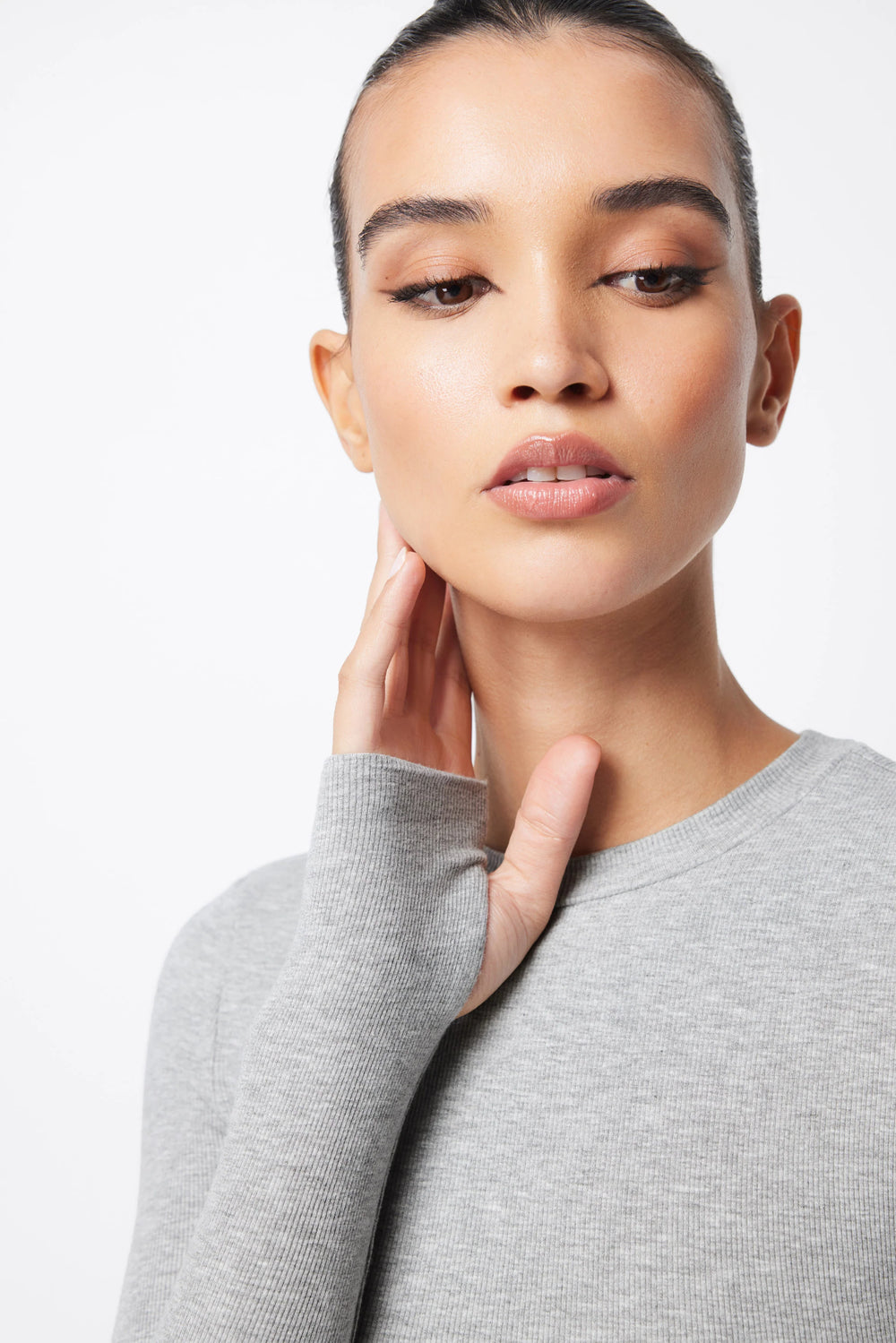 Mossman The Brooklyn Top - Grey Marle ( Pre-Order) - Shop 9