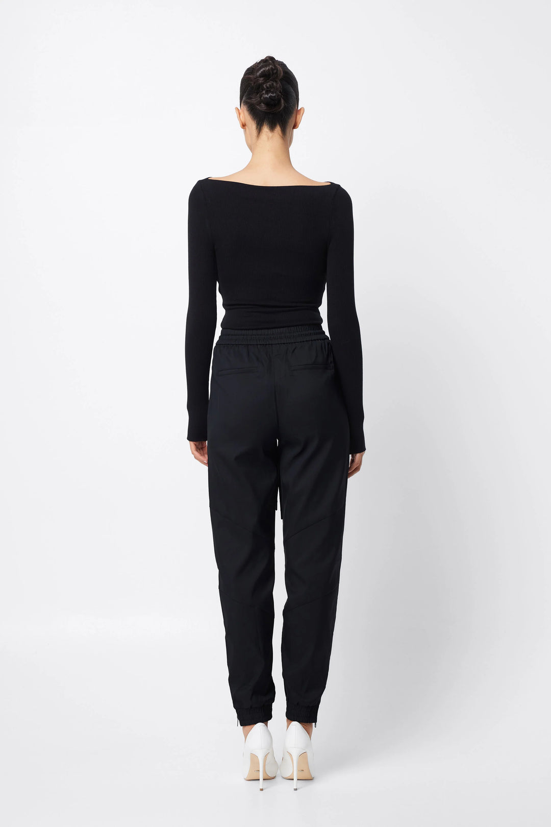 Mossman The Rivello Pant - Black - Shop 9