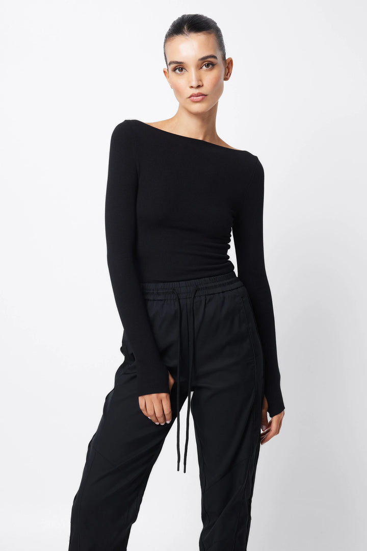 Mossman The Rivello Pant - Black - Shop 9