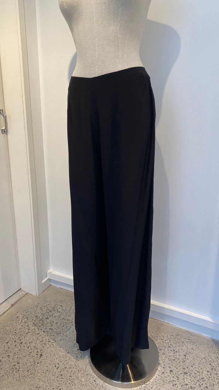 Pearl Palazzo Pant - Black - Shop 9