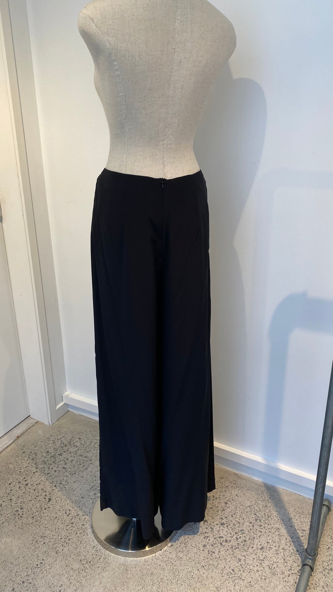 Pearl Palazzo Pant - Black - Shop 9