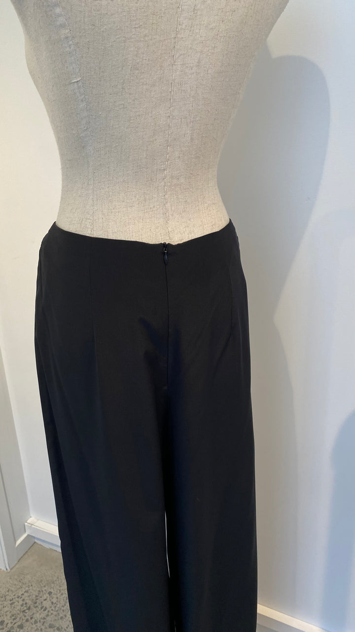 Pearl Palazzo Pant - Black - Shop 9
