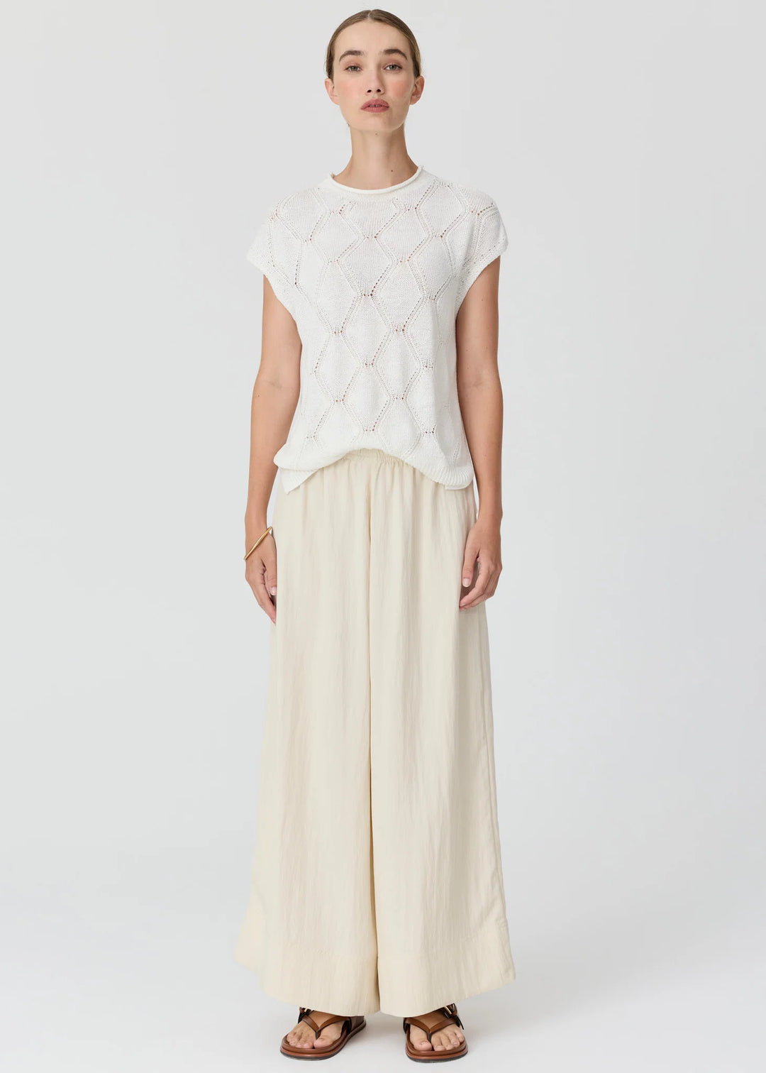 Pol Aster Pant - Ecru