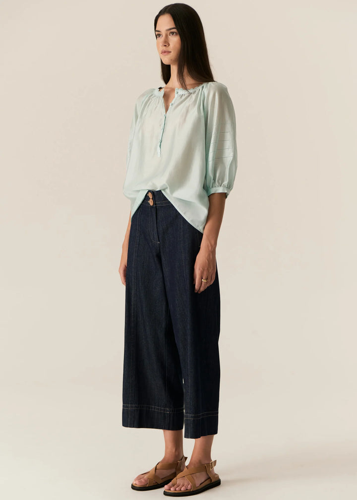 Pol Carsen Crop Pant - Dark Wash - Shop 9