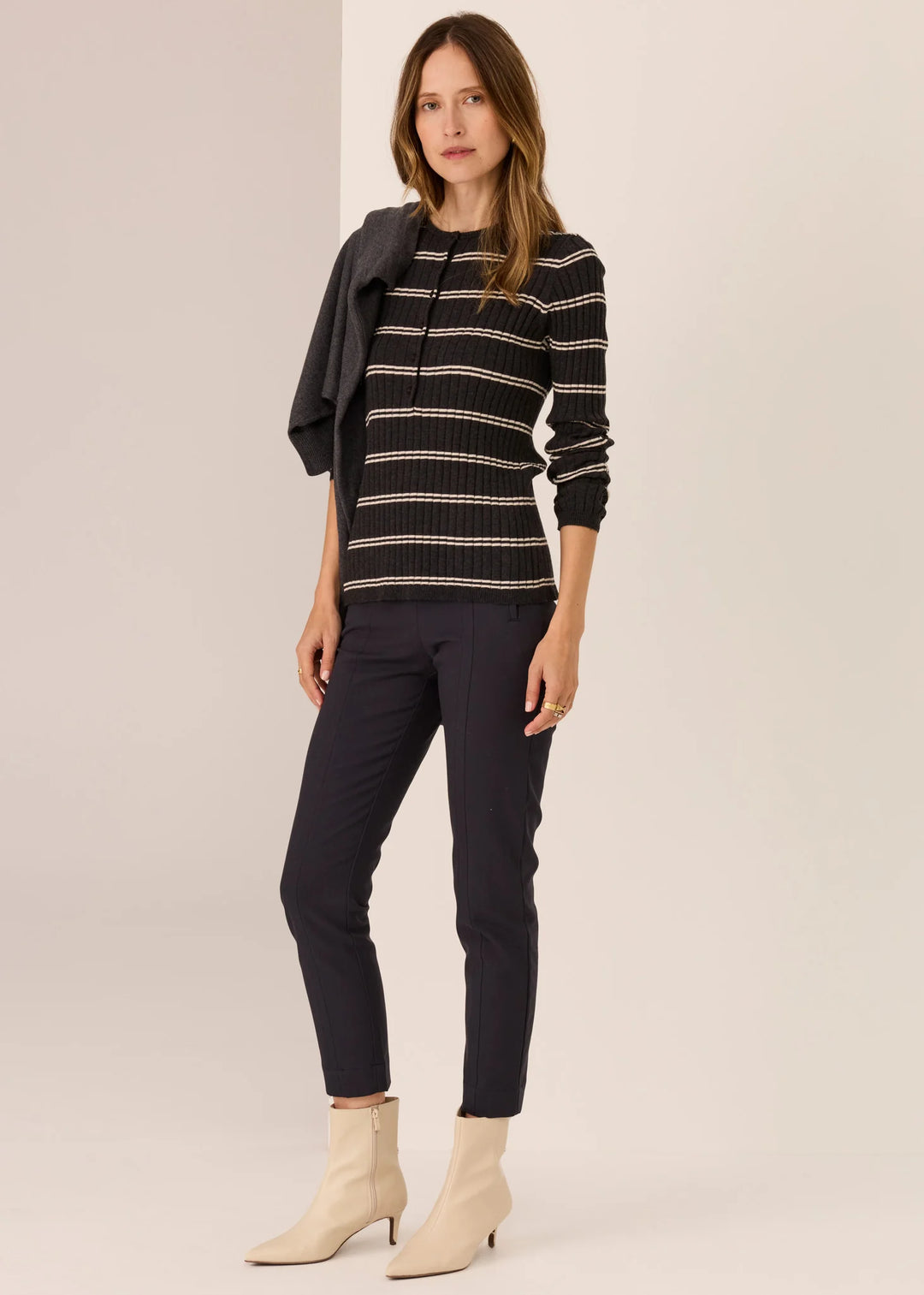 Pol Delta Cigarette Pant - Black - Shop 9