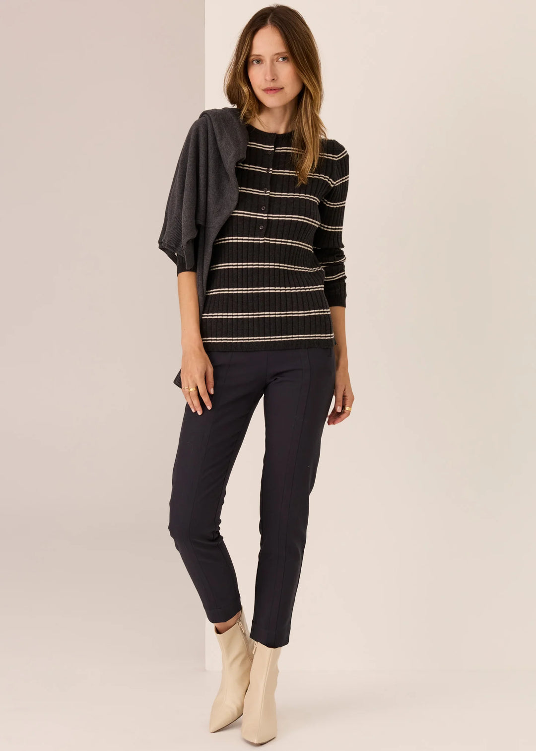 Pol Delta Cigarette Pant - Black - Shop 9