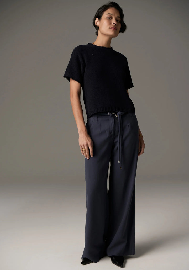 Pol Nara Fringe Tee - Ink - Shop 9
