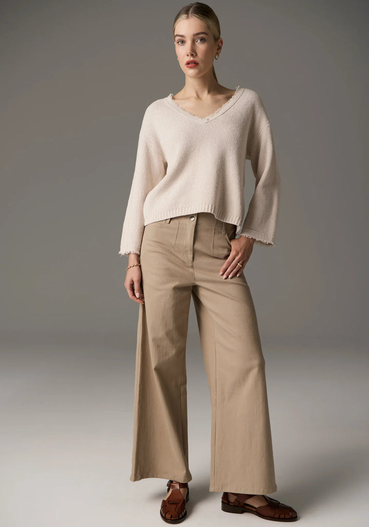 Pol Nara V Top Fringe - Natural - Shop 9