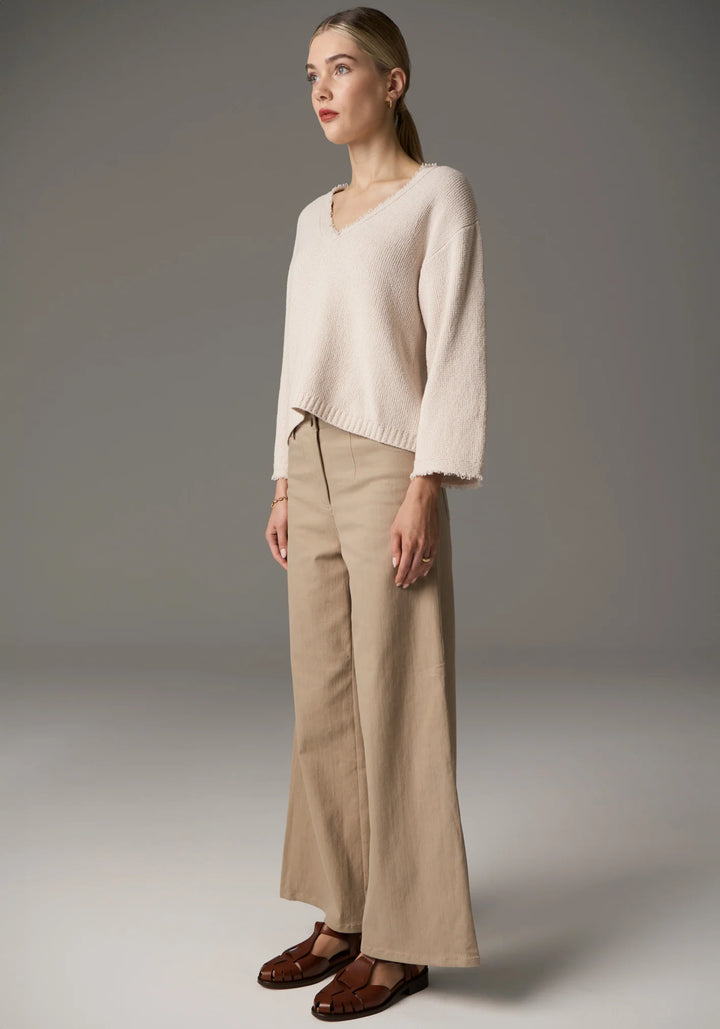 Pol Nara V Top Fringe - Natural - Shop 9