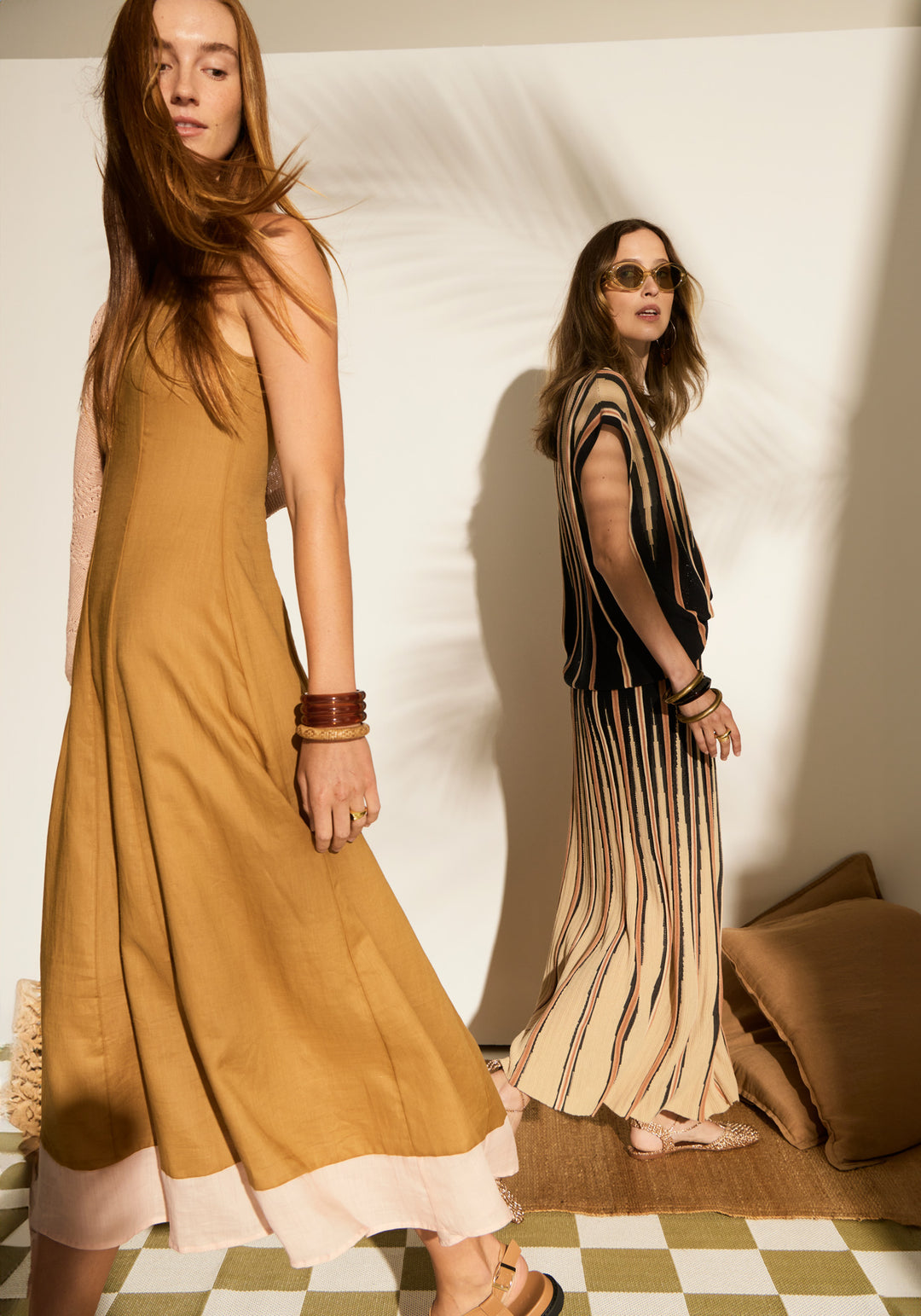 Pol Speck Dress - Ginger/Pink - Shop 9