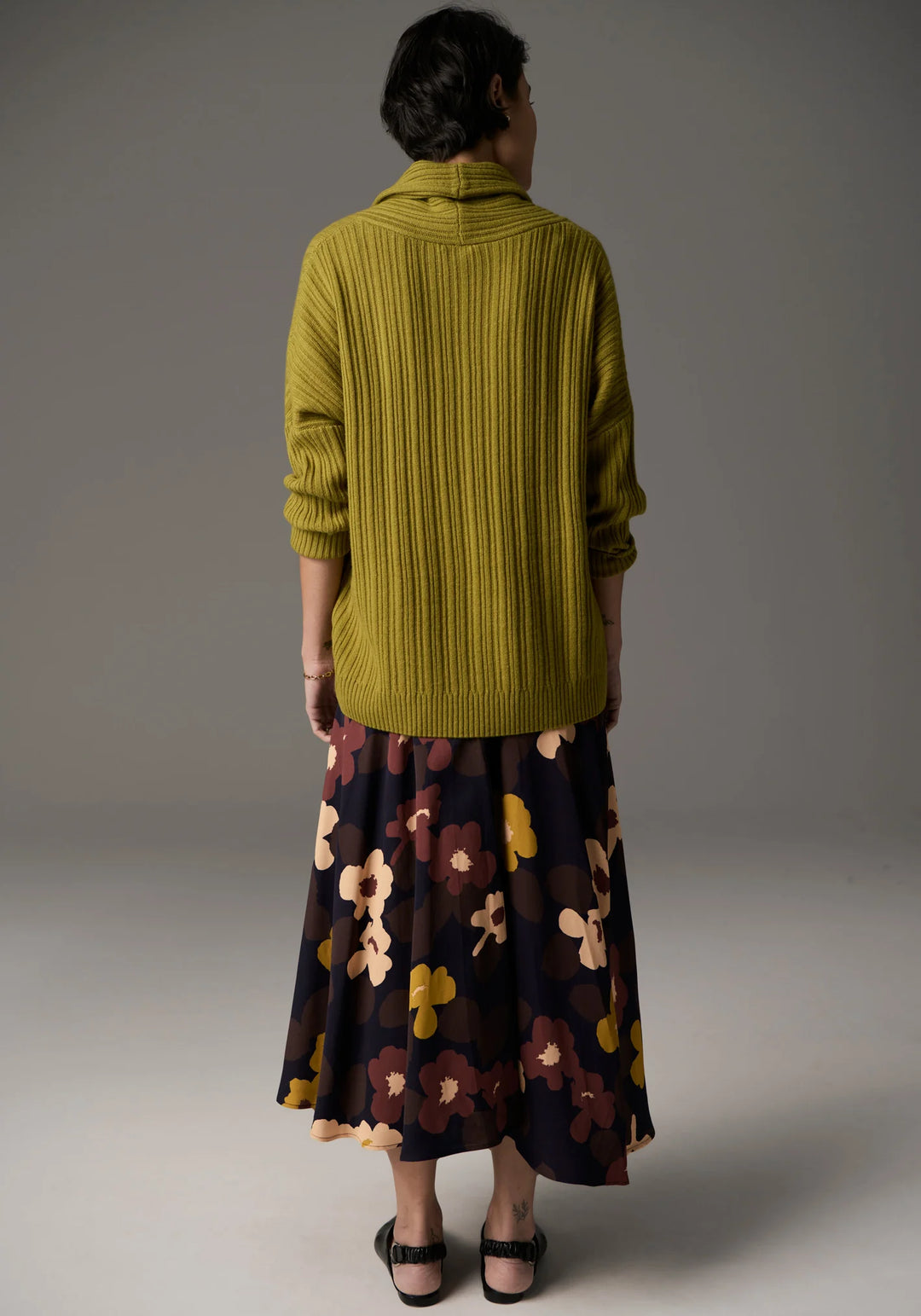Pol Utopia Scoop Neck Knit - Zest - Shop 9