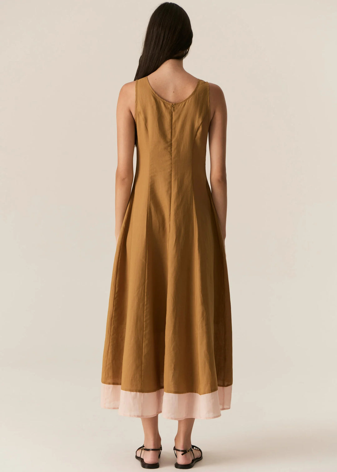 Pol Speck Dress - Ginger/Pink