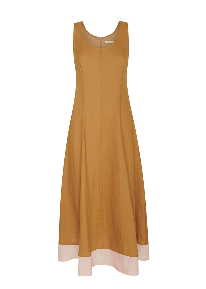 Pol Speck Dress - Ginger/Pink