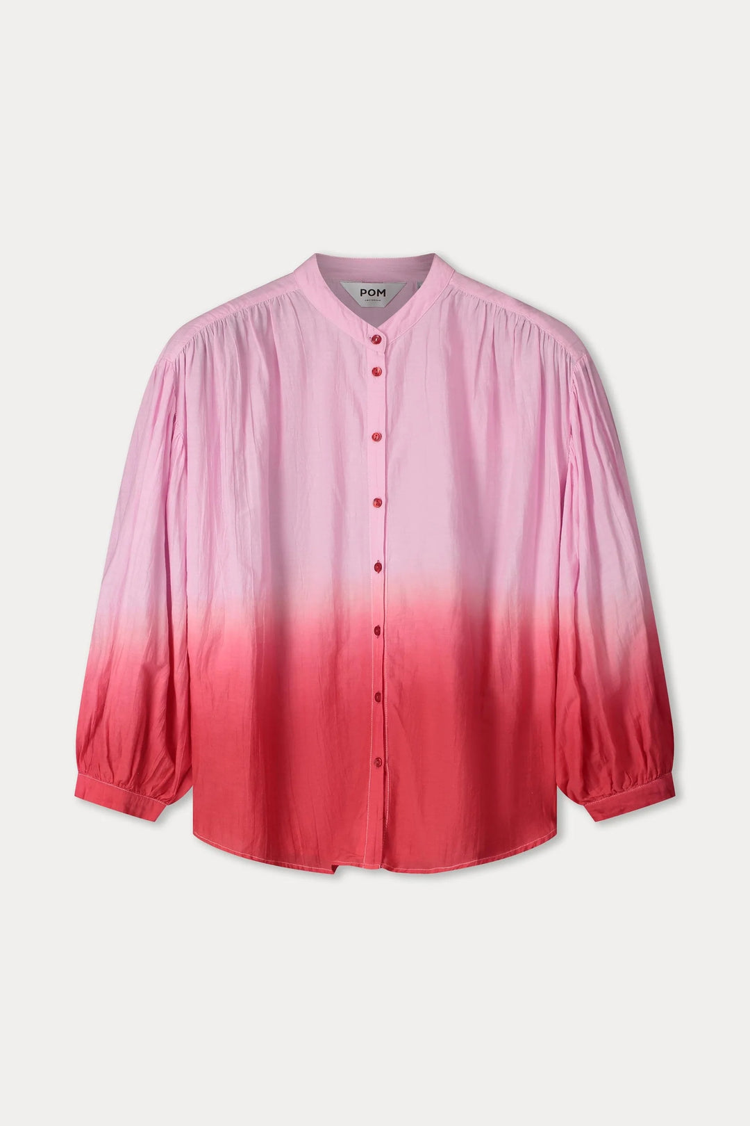 Pom Amsterdam Blouse - Faded Scarlet Red - Shop 9