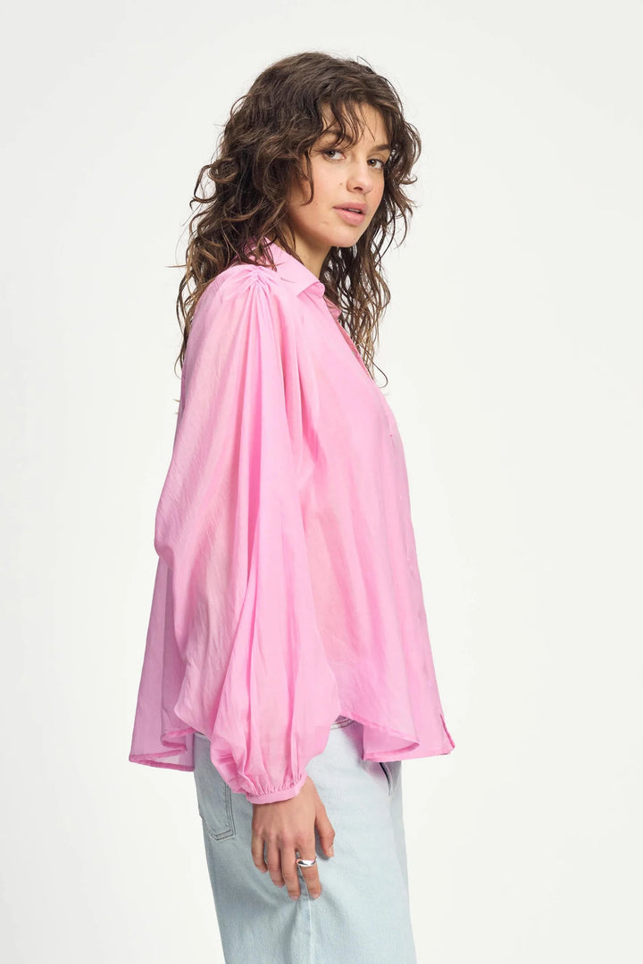 Pom Amsterdam Blouse Lena - Rose Pink - Shop 9