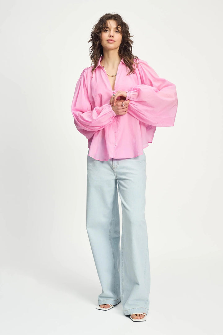 Pom Amsterdam Blouse Lena - Rose Pink - Shop 9