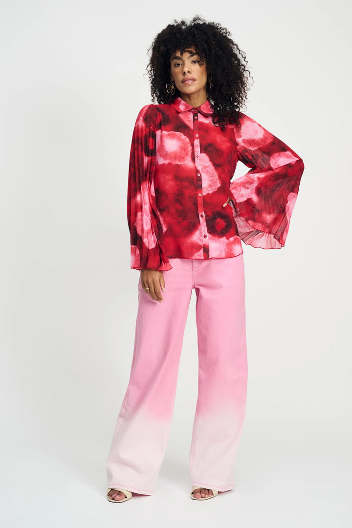 Pom Amsterdam Blouse Summer - Bliss Red - Shop 9