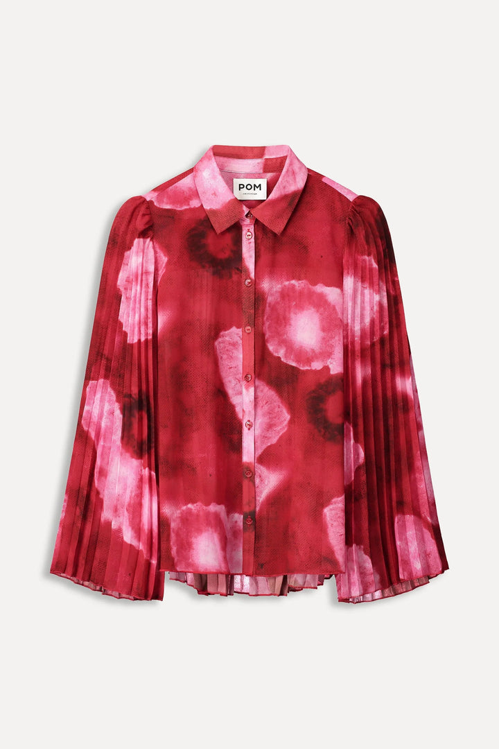 Pom Amsterdam Blouse Summer - Bliss Red - Shop 9