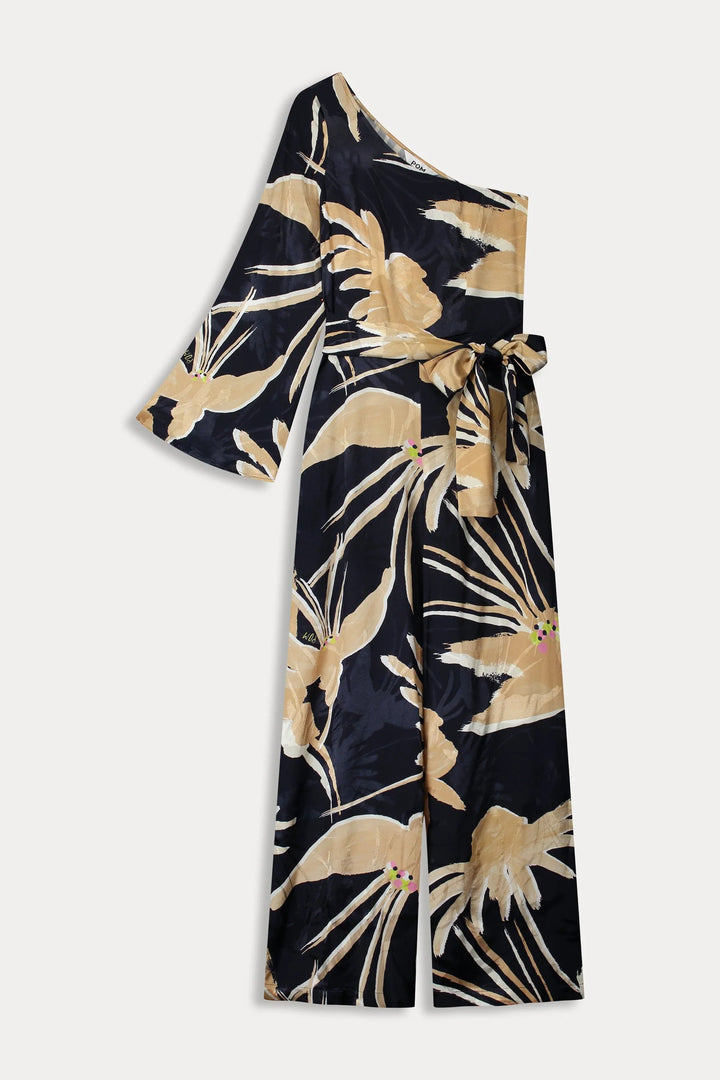 Pom Amsterdam Jumpsuit One Shoulder - Artisan Sand - Shop 9