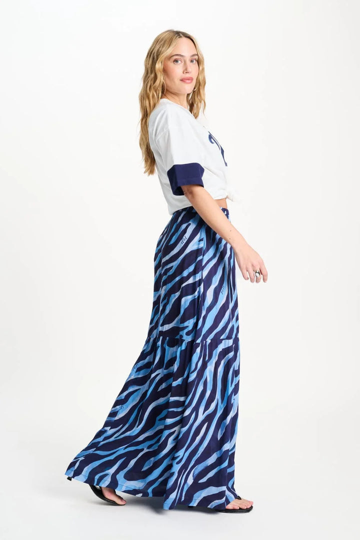 Pom Amsterdam Skirt - Animal Blue - Shop 9
