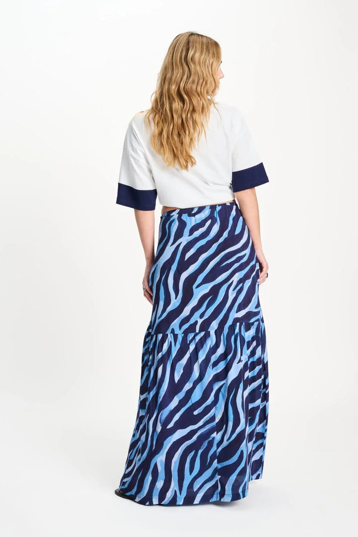 Pom Amsterdam Skirt - Animal Blue - Shop 9