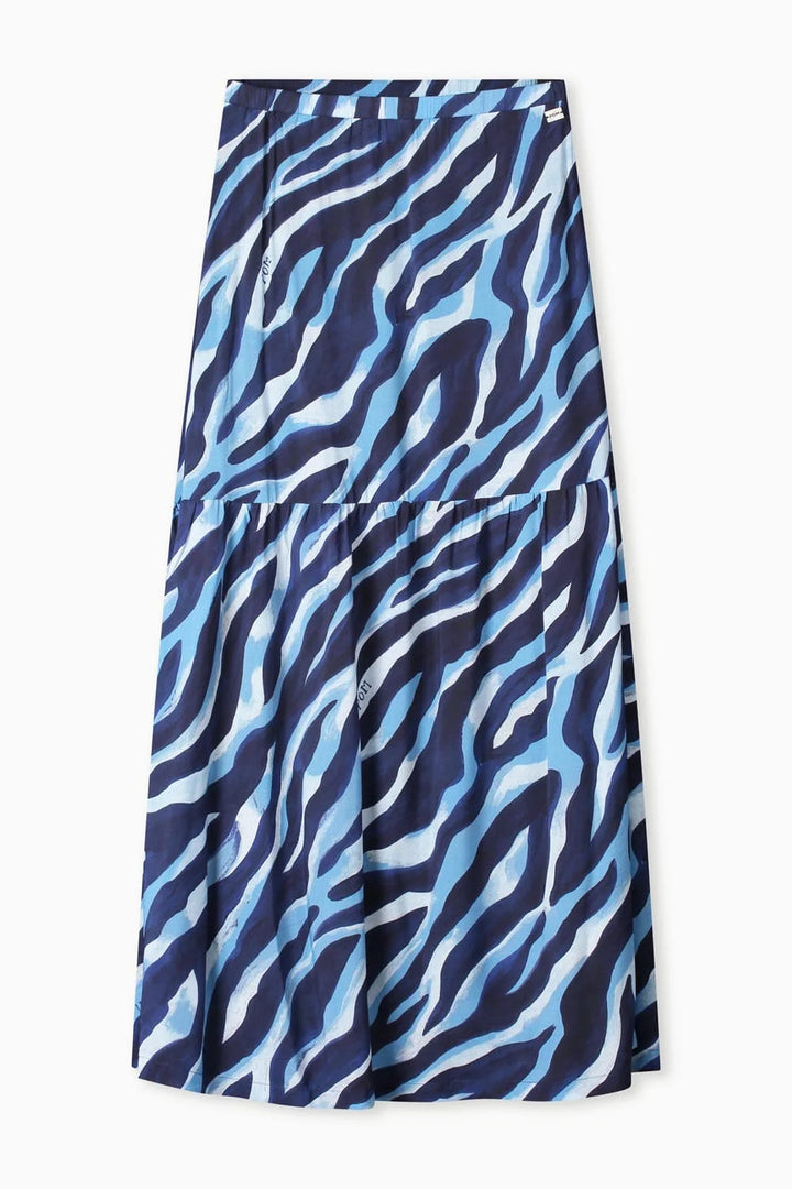 Pom Amsterdam Skirt - Animal Blue - Shop 9