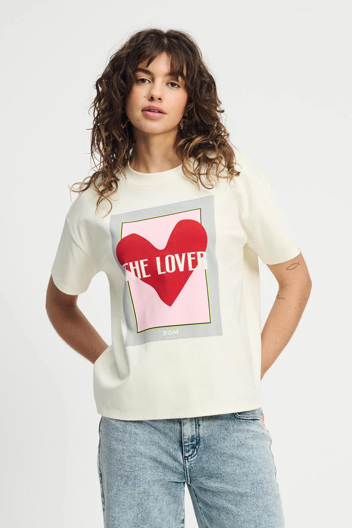 Pom Amsterdam T-Shirt The Lover - Shop 9