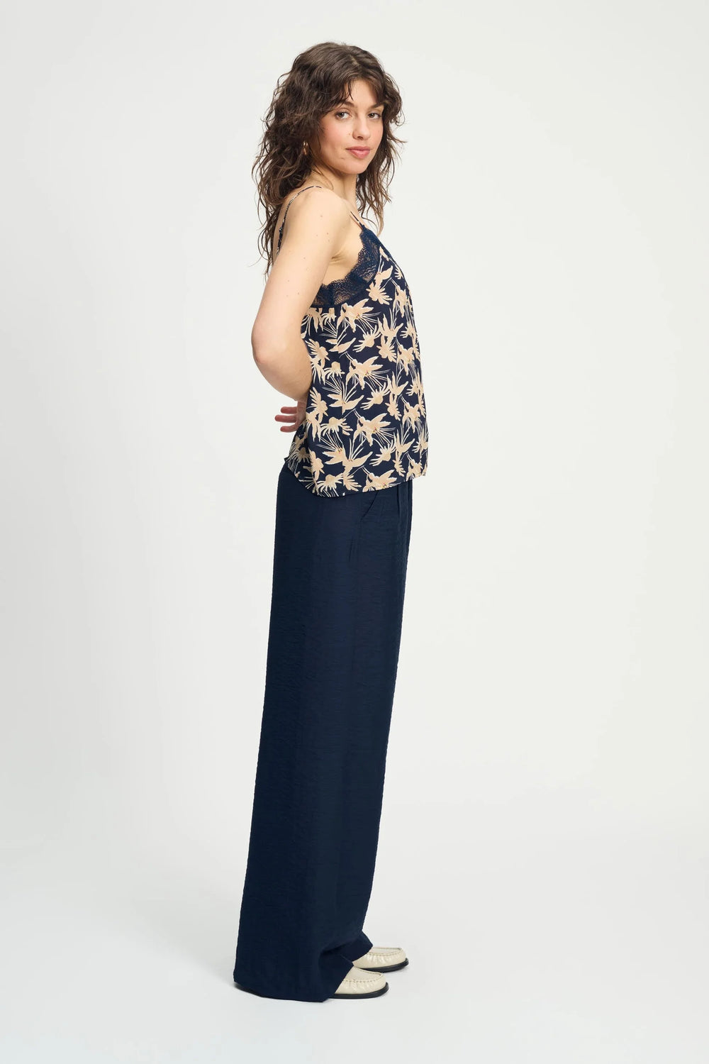 Pom Amsterdam Top Cami - Artisan Sand - Shop 9