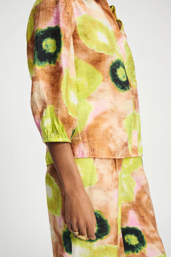 Pom Blouse Summer Bliss - Lime - Shop 9