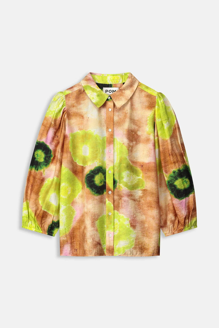 Pom Blouse Summer Bliss - Lime - Shop 9