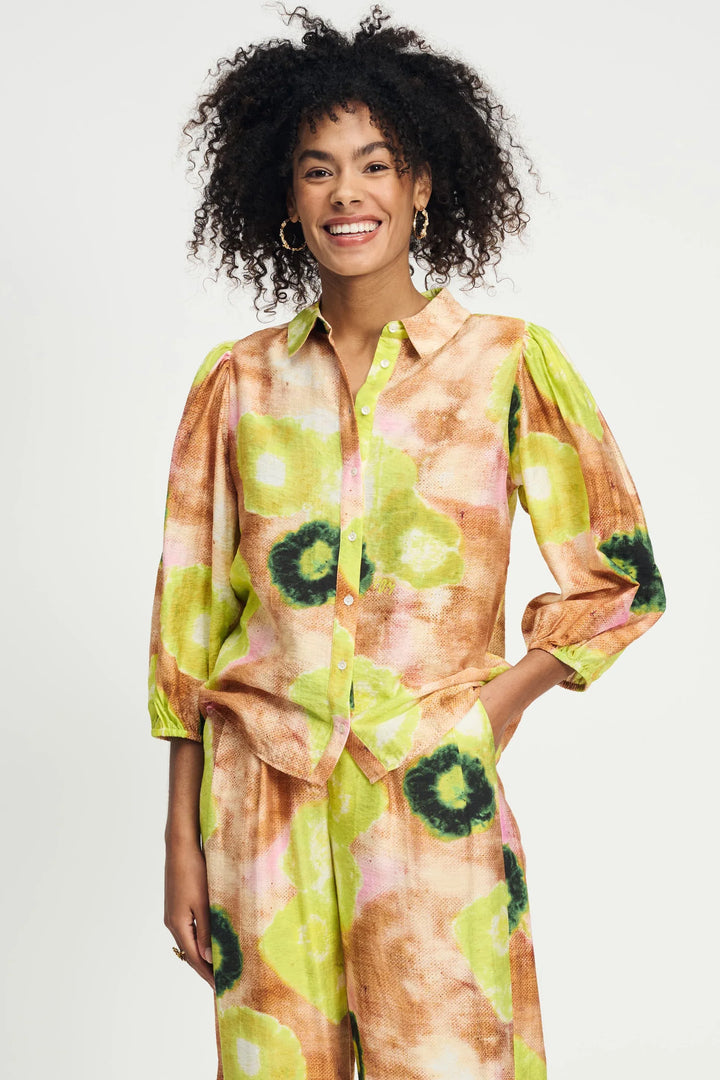 Pom Blouse Summer Bliss - Lime - Shop 9