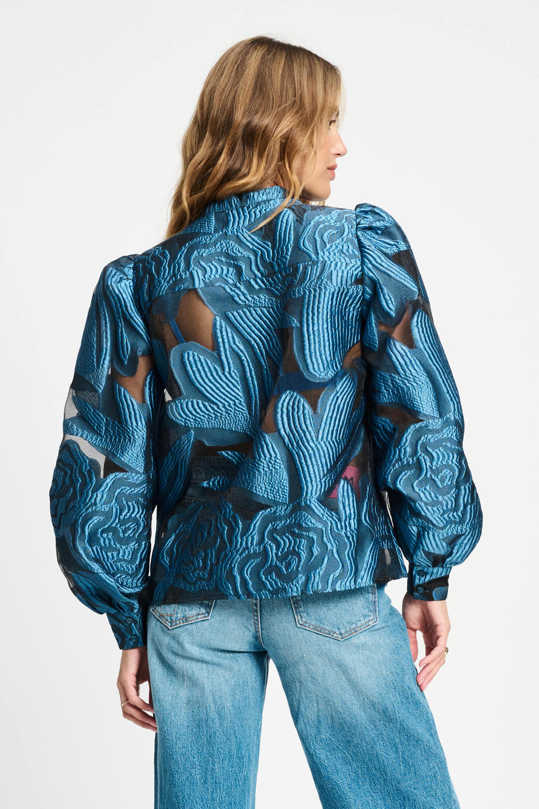 Pom Dashing Nights Organza Blouse - Shop 9