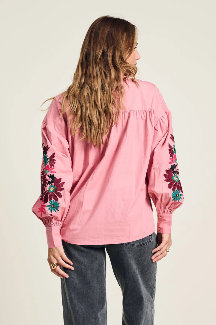 Pom Maxime Dusty Pink Blouse - Pink - Shop 9