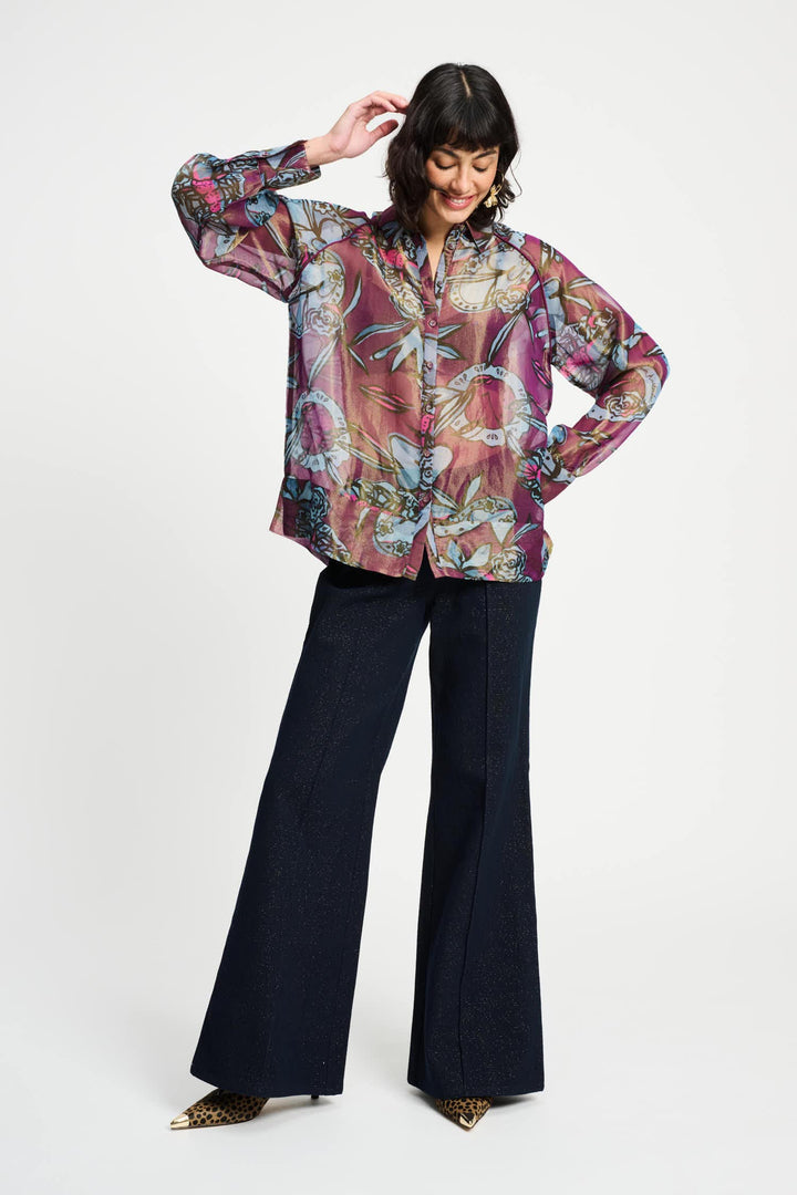 Pom Mystic Dinner Shimmer Blouse - Shop 9