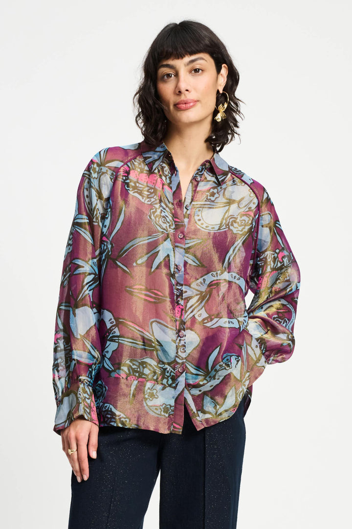 Pom Mystic Dinner Shimmer Blouse - Shop 9
