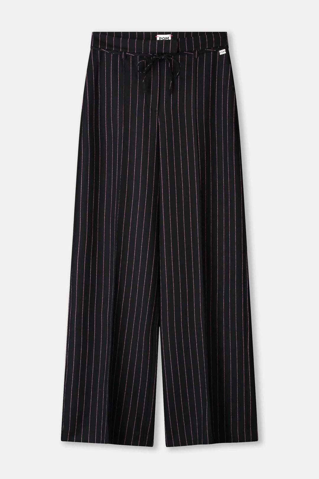 Pom Noir Striped Pants - Shop 9