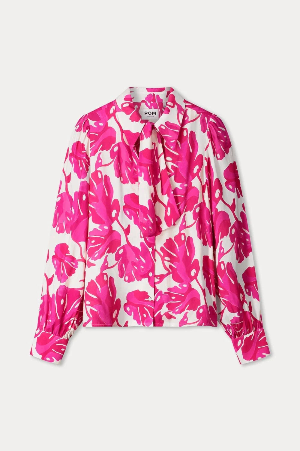 Pom Amsterdam Blouse Urban Flora White - Shop 9