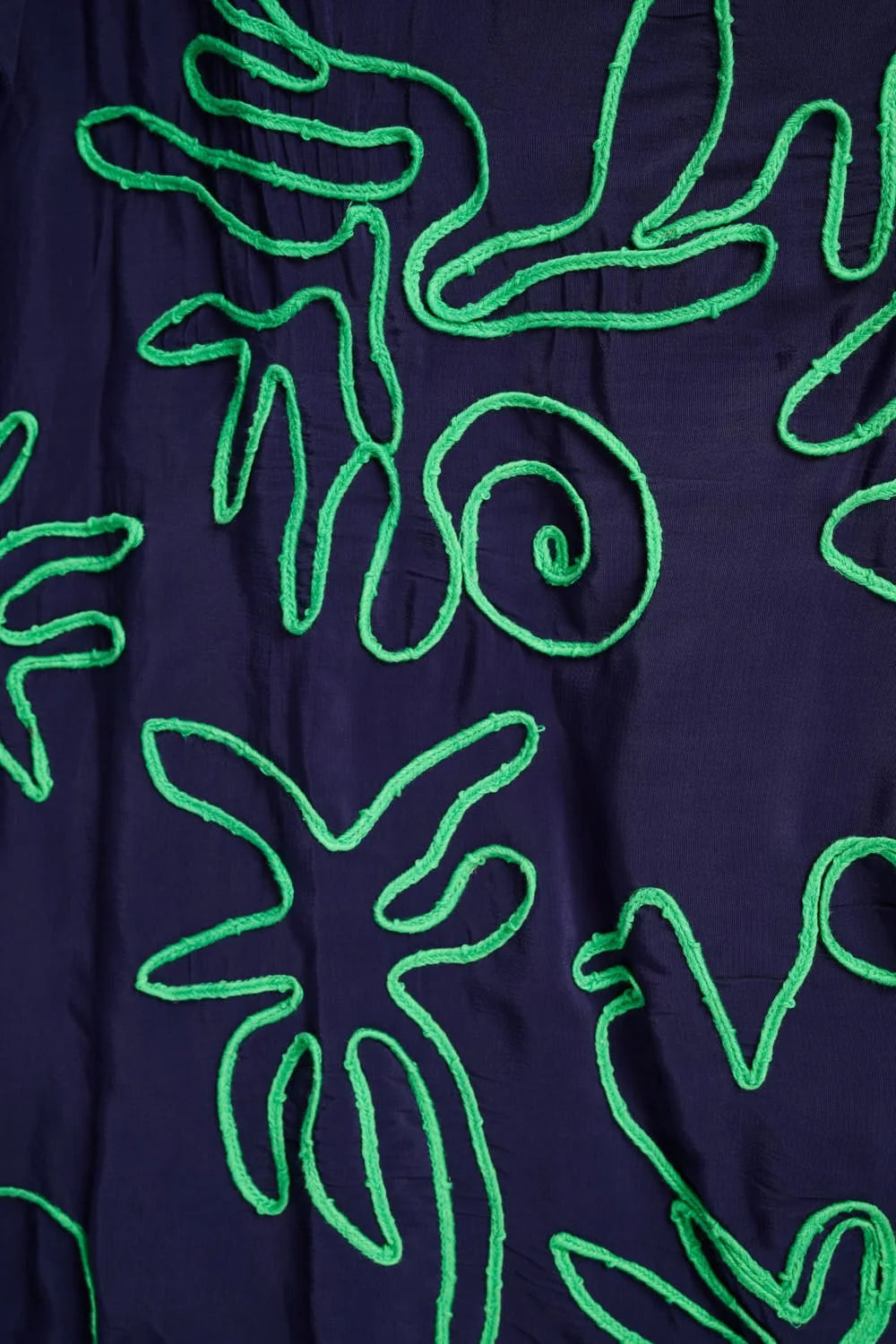 Pom Amsterdam Dress Beach Vibes Tape Night Blue - Shop 9