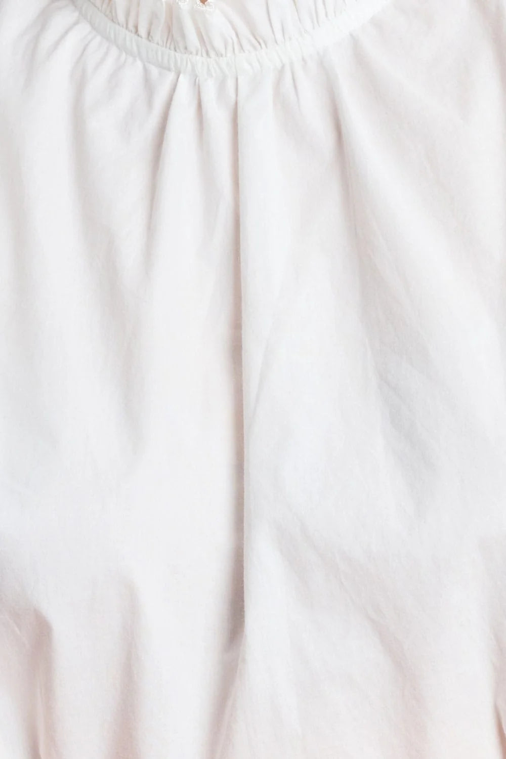 Pom Amsterdam Ruffles Top - Crispy White