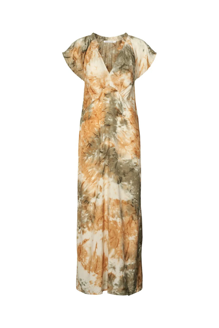 Raben Saloner Rosie Frill Neck Dress - Shop 9