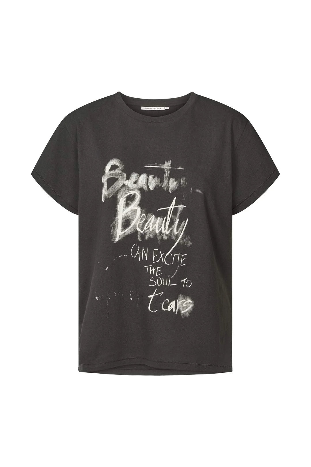 Rabens Saloner Ambla Beauty T-Shirt - Faded Black - Shop 9