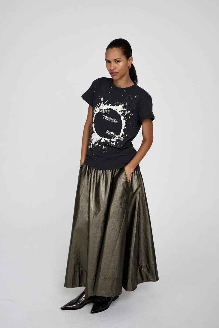 Rabens Saloner Ambla Print T-Shirt - Faded Black - Shop 9