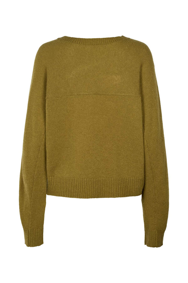 Rabens Saloner Dalani Knit - Fern Green - Shop 9