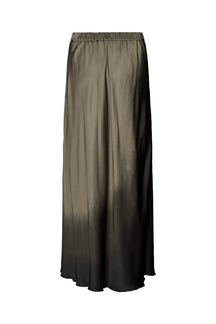 Rabens Saloner Ellery Coastal Bias Slim Skirt - Asphalt - Shop 9