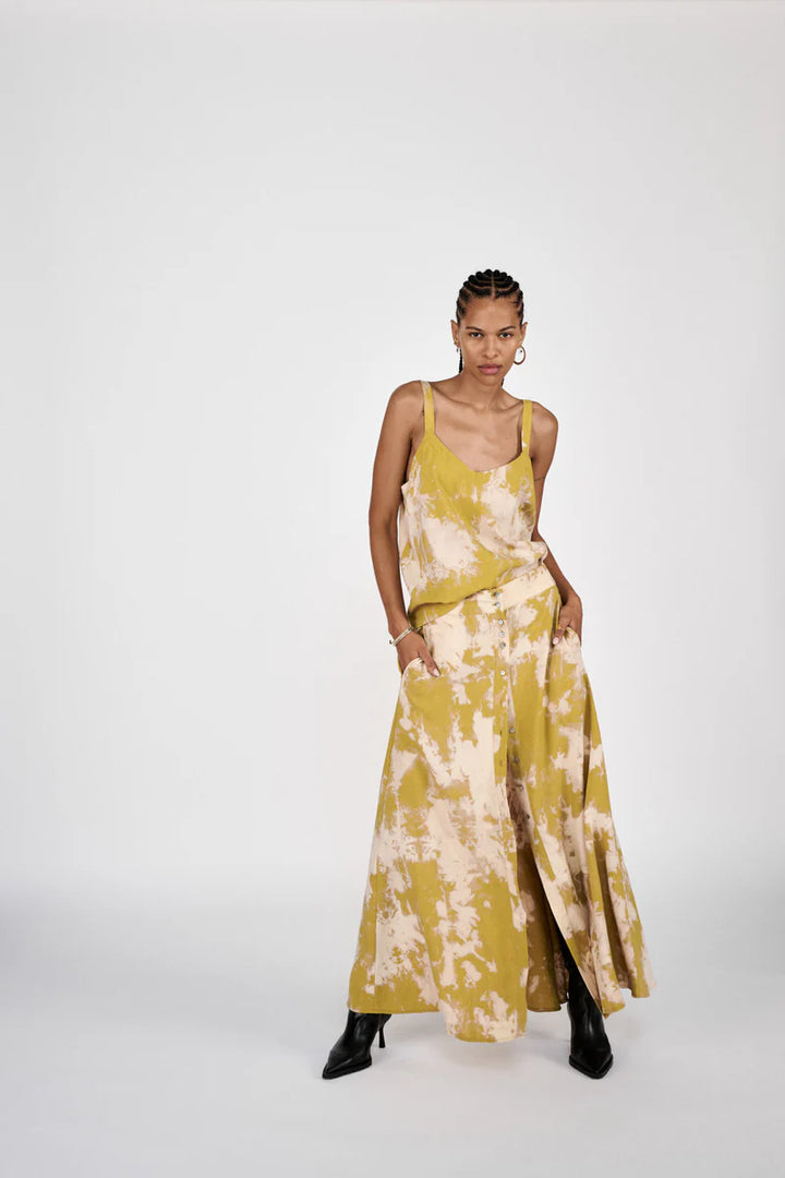 Rabens Saloner Maisa Camisole Top - Golden Mustard Combo - Shop 9