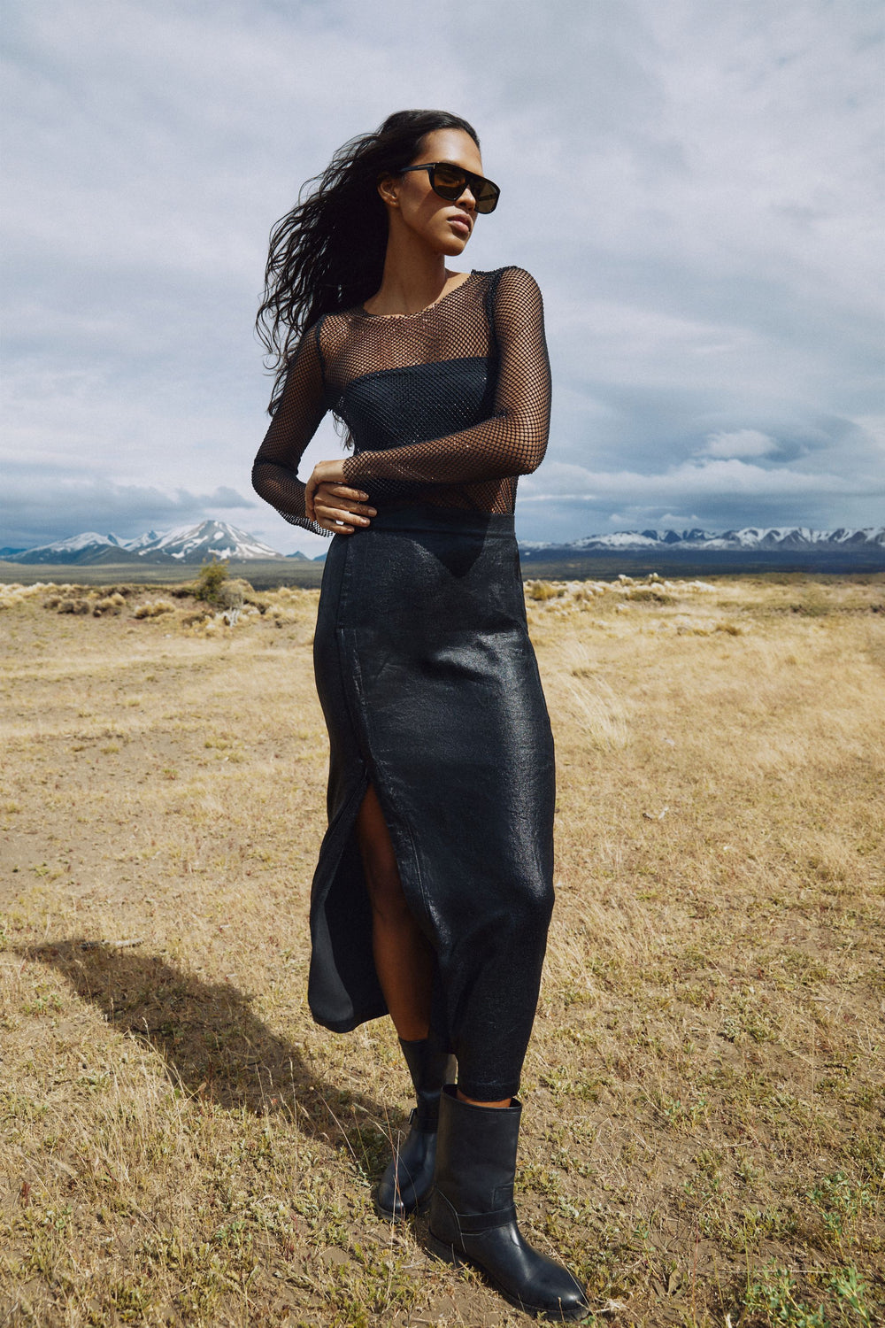 Rabens Saloner Naline Skirt - Black - Shop 9